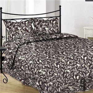 Satin bedding CACAO (1176)